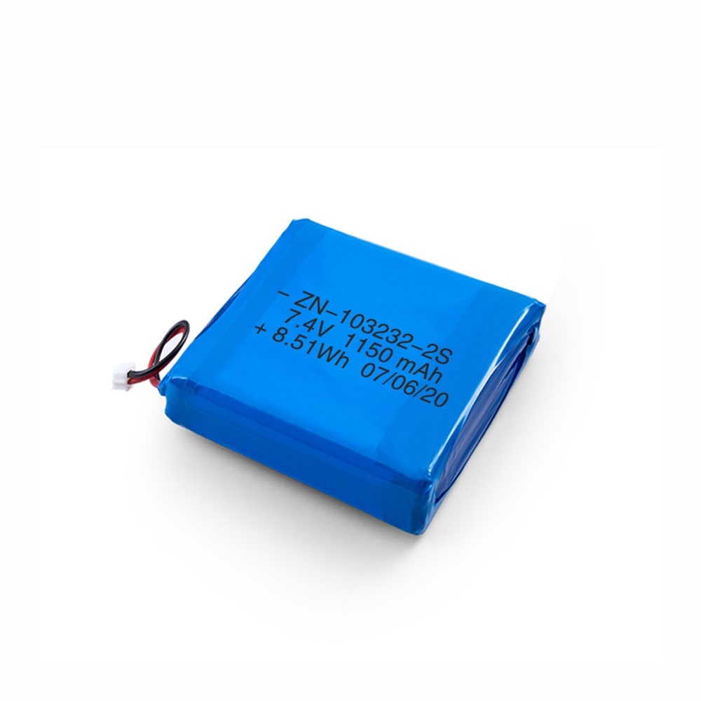 7.4V 1150mAh 리튬 이온 배터리 팩 103232