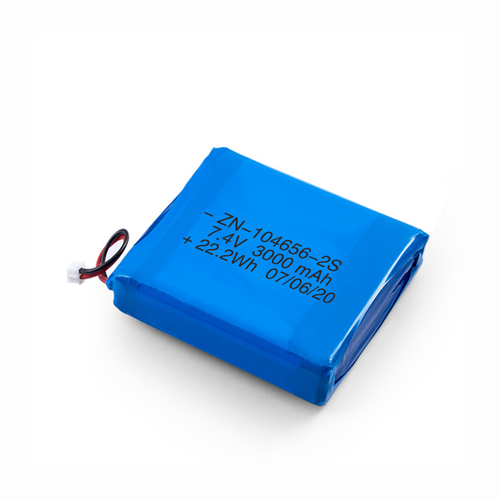 7.4V 3000mAh 리튬 이온 배터리 팩 104656